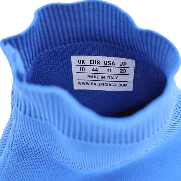 Balenciaga Speed Sneakers in Blue Polyester - Picture 9 of 10